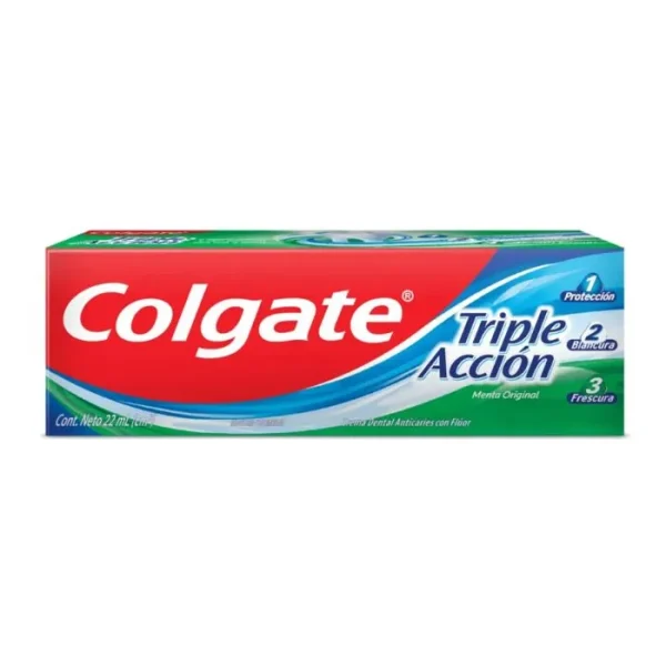 Crema Dental Colgate Triple Acción 22 ml