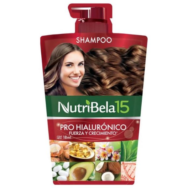 Shampoo Nutribela15 Pro Hialuronico Sachet