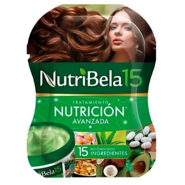 Shampoo Nutribela15 Tratamiento Nutrición Sachet