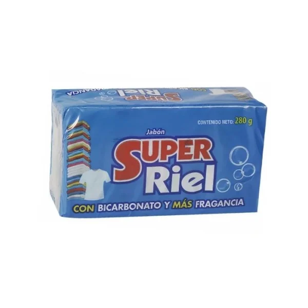 Jabón Super Riel Azul 280 grs