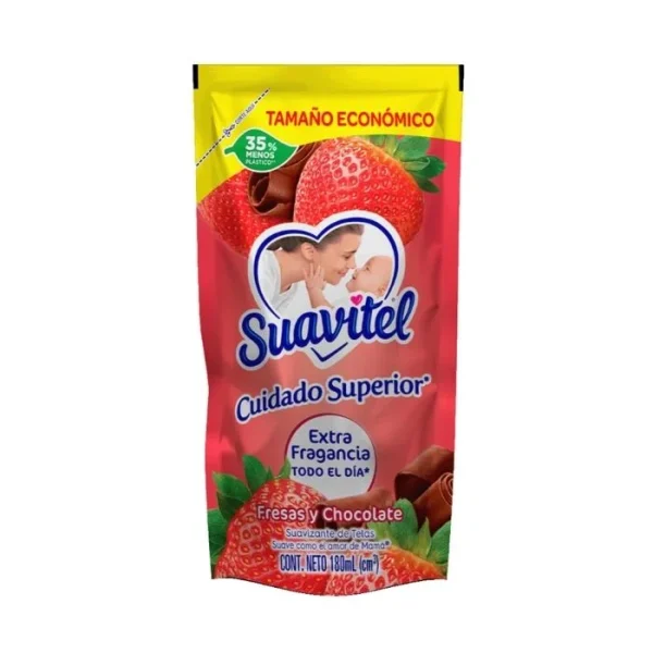 Suavizante Suavitel Fresa y Chocolate 180 ml