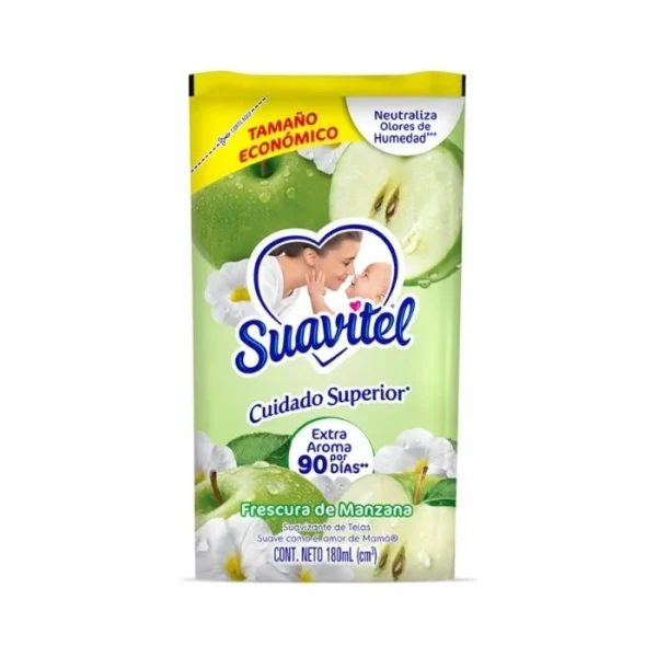 Suavizante Suavitel Frescura de Manzana 180 ml