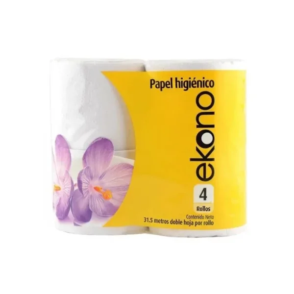 Papel Higiénico Ekono 4 Rollos