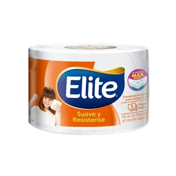 Papel Higiénico Elite Triple Hoja 1 Rollo