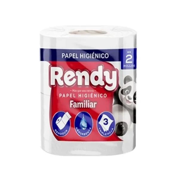 Papel Higiénico Rendy 2 Rollos