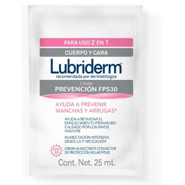 Crema Lubriderm Corporal Manchas y Arrugas