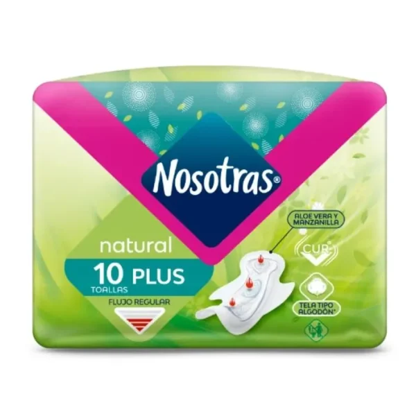 Toallas Nosotras Natural Plus