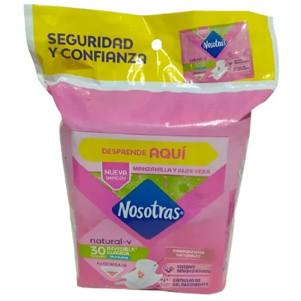 Toallas Higiénicas Nosotras Dispensador Individual