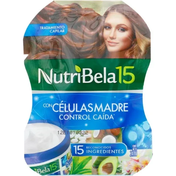 Tratamiento Capilar Nutribela Células Madre Sachet