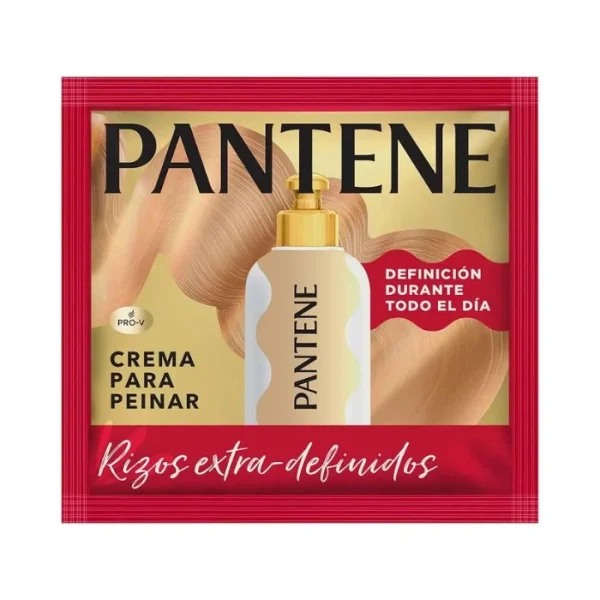 Crema para Peinar Pantene Rizos ExtraDefinidos Sachet