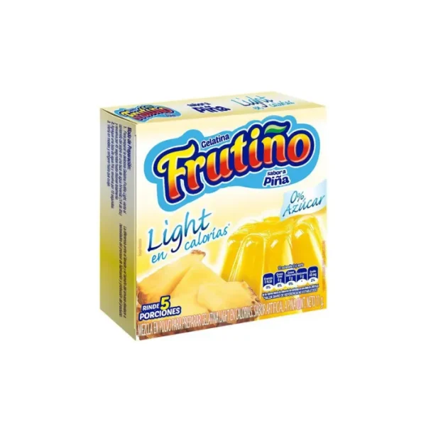Gelatina Light sabor Piña Frutiño 11,2 grs