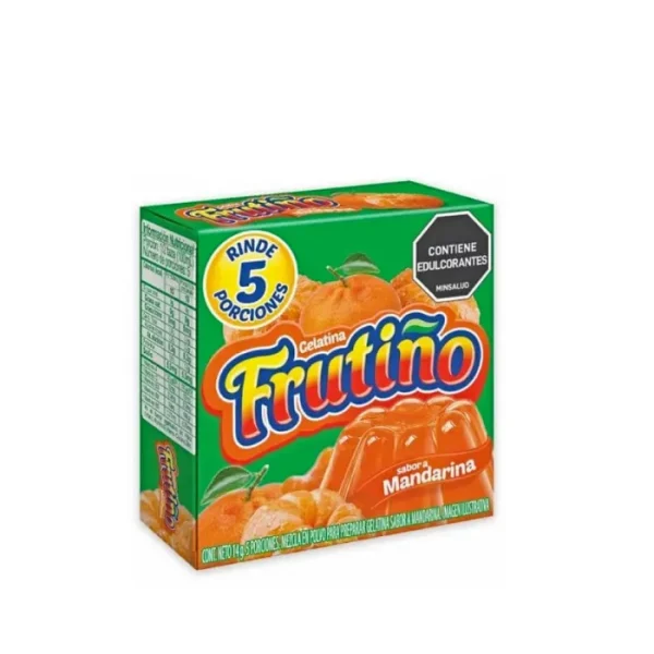 Gelatina Mandarina Frutiño 14 grs