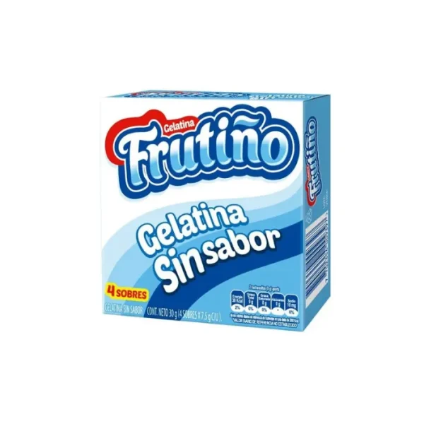 Gelatina SIN SABOR Frutiño 30 grs