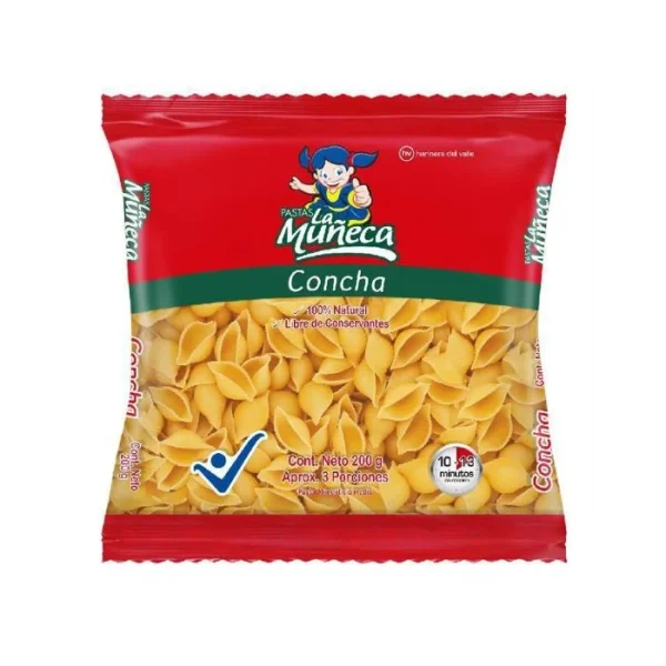Pasta La Muñeca Concha 200 grs