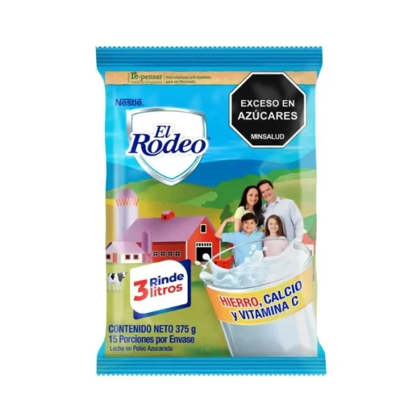 Leche en Polvo El Rodeo 375 grs