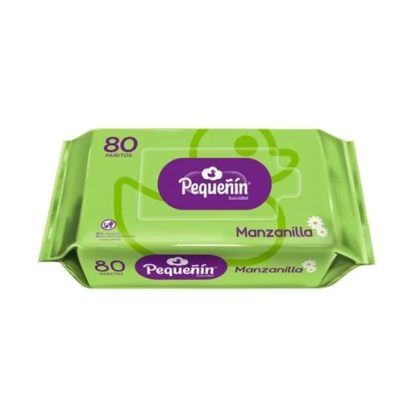Pañitos Húmedos Pequeñin Manzanilla