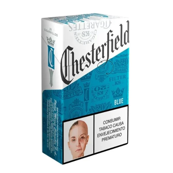 Chesterfield Blue Caja x 20 und