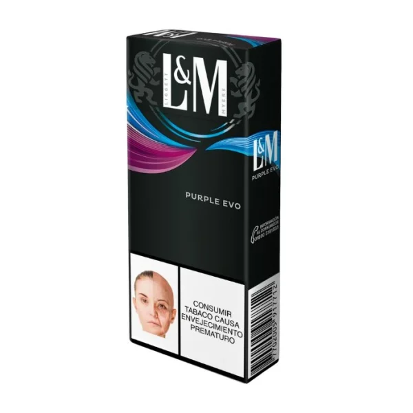 L&M Purple Evo Caja x 10 und