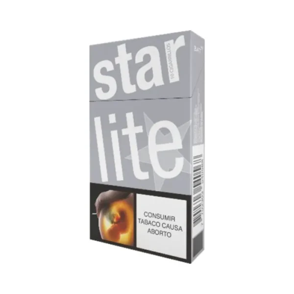 Starlite Silver Media cajetilla 10 unidades