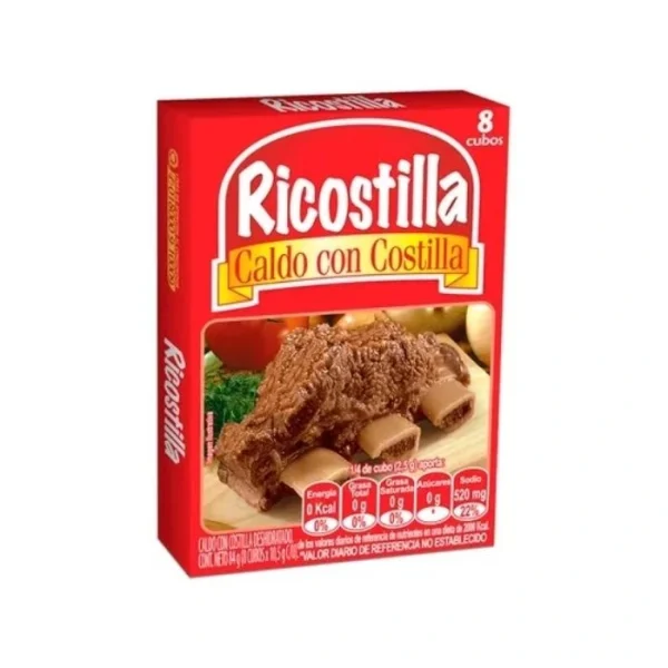 Caldo Ricostilla Caja 8 Unidades