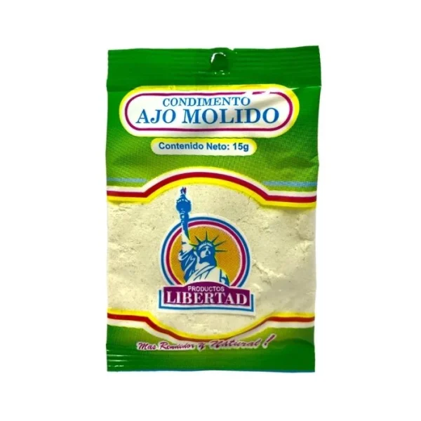 Ajo Molido Unidad 15 grs