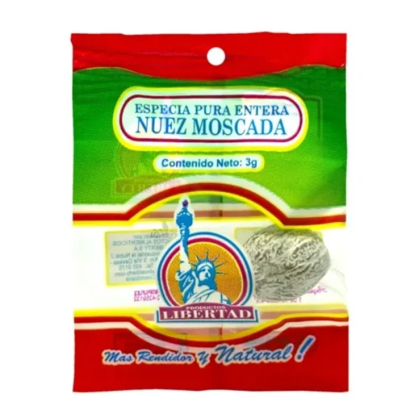 Nuez Moscada Entera 3 grs