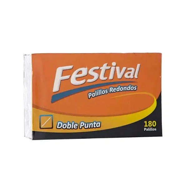 Palillos Doble Punta Festival 180 und