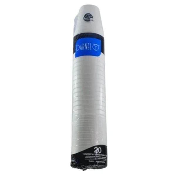 Contenedor Caldo Darnel 24 oz Paquete x 20 und