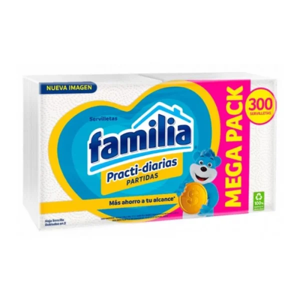 Servilleta Practi-diarias Partidas Familia 300 und