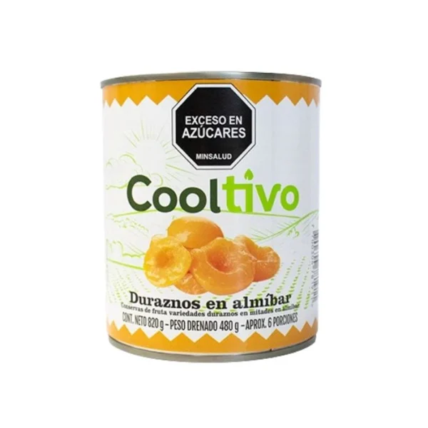 Duraznos en Almíbar Cooltivo 820 g