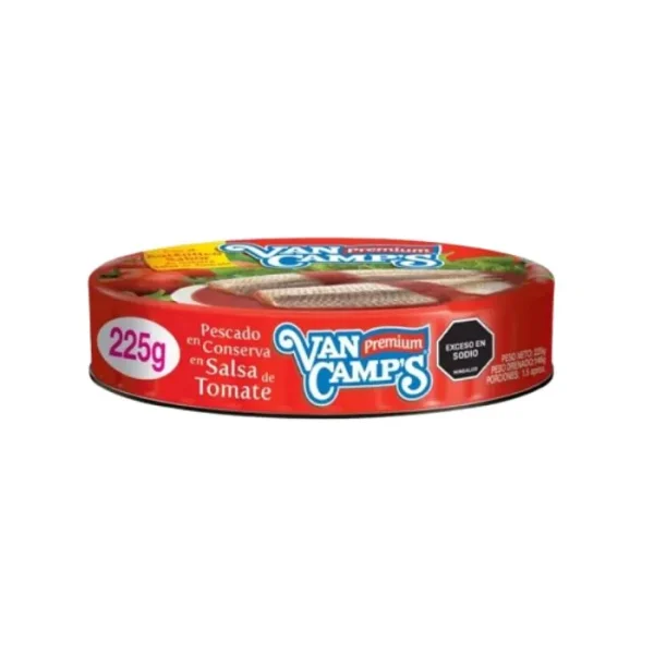 Pescado en Salsa de Tomate Van Camps 225 g