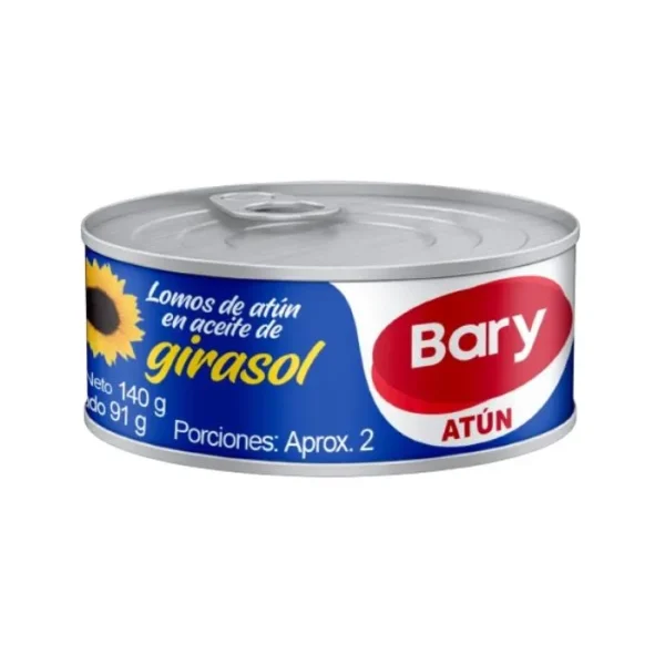 Atún en Aceite de Girasol Bary 140 g
