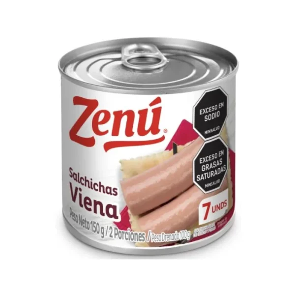 Salchicha Viena Zenú Especial 150 g