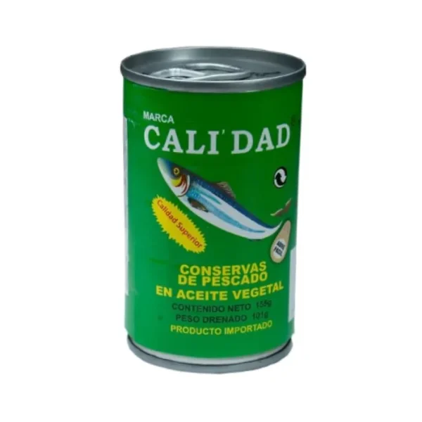 Sardina en Aceite Vegetal Calidad 155 g